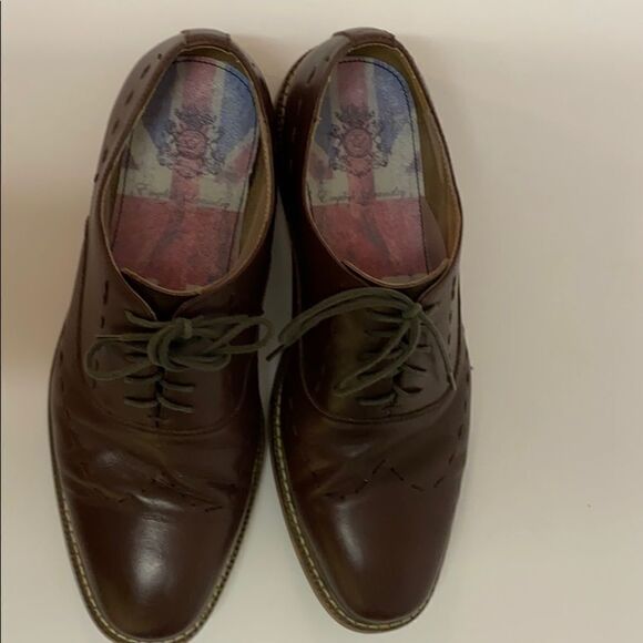 ‎EUC English Laundry Brown Wingtips Sz 10 B42 main image 7